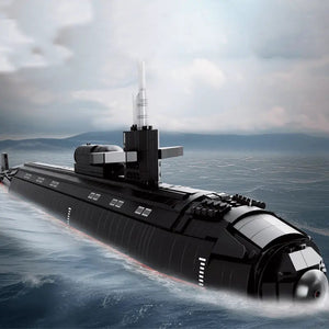 Military Los Angeles-Class SSN Submarine 2987pcs-1