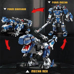 Three in One Tyrannosaurus Rex Transformation Remote Control Robot-3