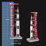 Apollo Rocket & Launch Pad 425pcs-2